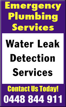 same day water leak detection fix services canberra