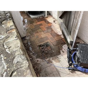 Damp gyprock from Water leak traced back to a blocked stormwater drain Glen eagles