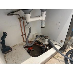 Water leak under the sink in Amaroo