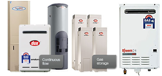 Gas Storage Hot Water Systems