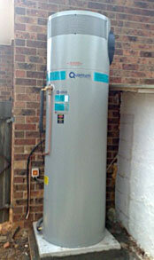 quantum heat pump hot water system