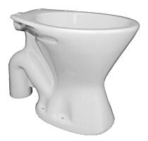 S Trap toilet bowl