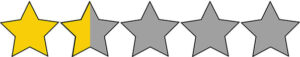 Serviceability 1.5 stars