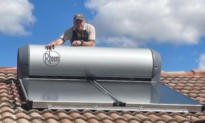 Rheem Hiline hot water installation in Canberra