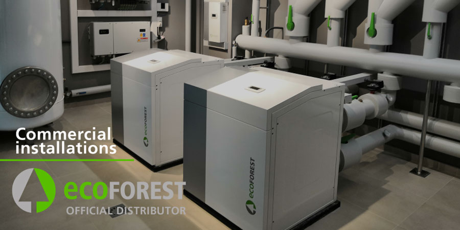 Ecoforest Large capacity - Ecoforest commercial installations and commercial heat pump systems for Canberra