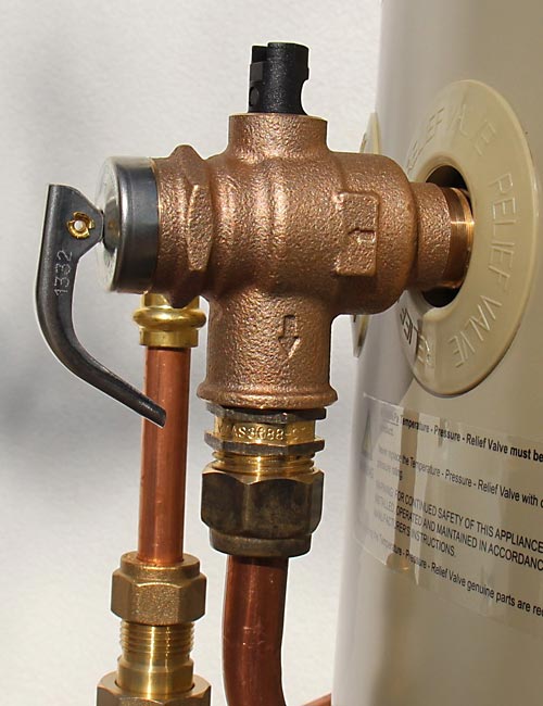 TPR valve close up