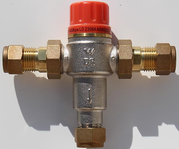 high performance tempering valve