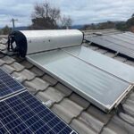 Insured hail damaged solar hot water system Kambah Canberra