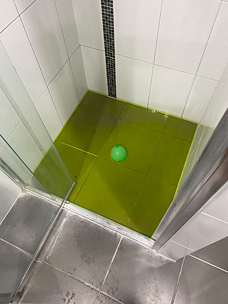 Die testing shower base North canberra