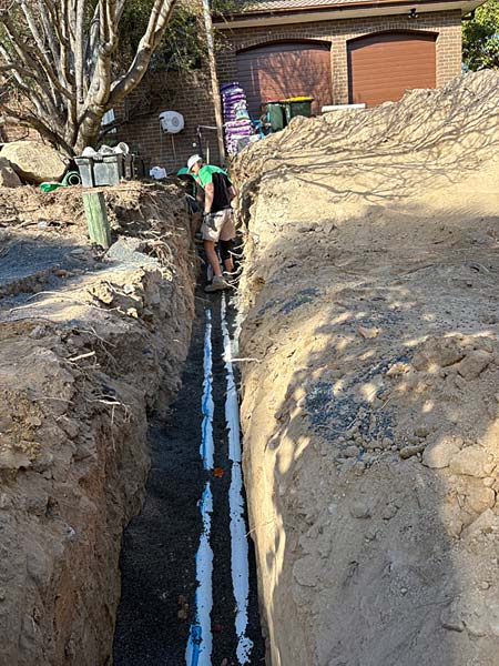 Drainage replacement chapman
