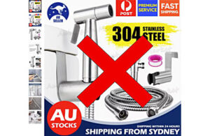 Plumbing products - unapproved plumbing hand held bidet
