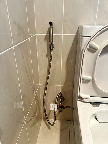 Hand held bidet spray without required RPZ Belconnen Canberra